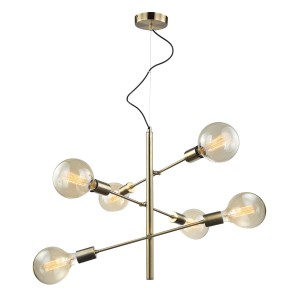 Lampa wisząca Madalyn  MDM3582/6 AB Italux