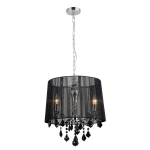 Lampa wisząca Cornelia  MDM-2572/3 BK Italux