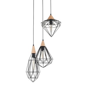 Lampa wisząca Maelle  MDM-2591/3 BK Italux