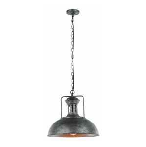 Lampa wisząca Nadia  MDM-2647/1 GR+BK Italux