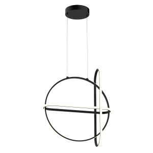Lampa wisząca Cerrila  PND-29772750-3A-BK Italux