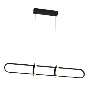 Lampa wisząca Cerrila  PND-29772750-1A-BK Italux