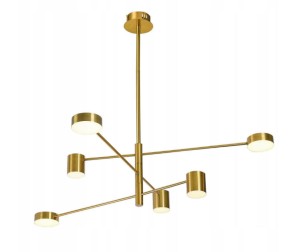 Lampa wisząca Remdal  PND-16374-6-COP-GD-4K Italux