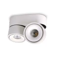 Oprawa ściemnialna LAHTI MINI DIM biała 2X9W KQLM2X9WD 3000K Kobi