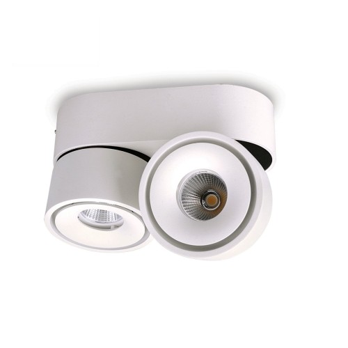Oprawa ściemnialna LAHTI MINI DIM biała 2X9W KQLM2X9WD 3000K Kobi