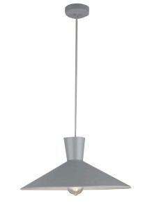 LAMPA WISZĄCA ELISTA 1 SZARY | Candellux 50101246