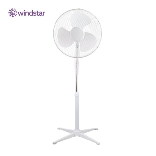 Wentylator podłogowy 45W biały regulowany VIENTO KZWVOP45WB Kobi