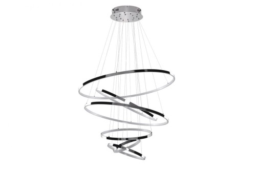 LAMPA WISZĄCA WHEEL 6 LONG DIMM CHROME AZ2990 Azzardo
