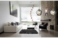LAMPA WISZĄCA AMBER MILANO 9 BRASS AZ4014 Azzardo