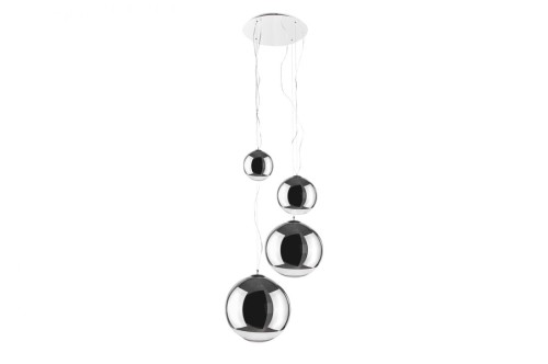 LAMPA WISZĄCA SILVER BALL 4 AZ2531 Azzardo