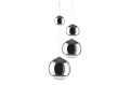 LAMPA WISZĄCA SILVER BALL 4 AZ2531 Azzardo