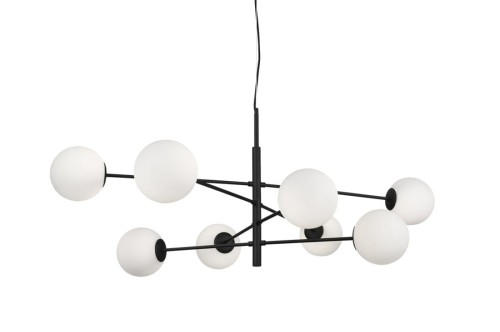 LAMPA WISZĄCA OVIEDO 8 BK/BK AZ4422 Azzardo