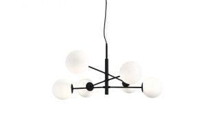 LAMPA WISZĄCA OVIEDO 6 BK/BK AZ4420 Azzardo