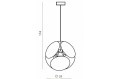 LAMPA WISZĄCA PILLS 45 AZ0344 Azzardo