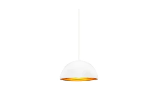 LAMPA WISZĄCA MODENA 40 WHITE/GOLD AZ1397 Azzardo
