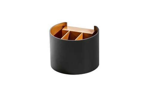 Kinkiet LETICIA 2 BLACK/GO AZ2815 Azzardo