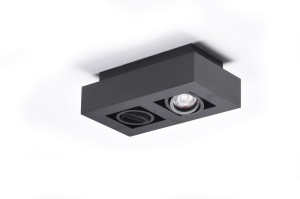Lampa sufitowa NIKEA 2 GU10 BK AZ4435 Azzardo