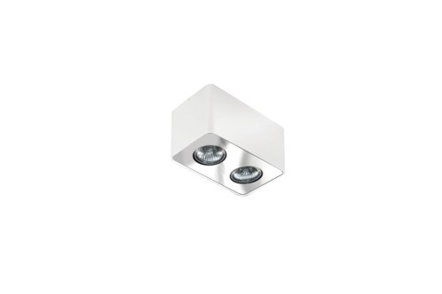 Lampa sufitowa NINO 2 WHITE/CHROM AZ0737 Azzardo