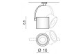 Spot COSTA ARM BLACK AZ2702 Azzardo