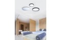 Plafon MALTA R 60 4000K BK AZ4256 AZzardo