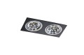 Oprawa wpuszczana SIRO 2 BLACK/ALU AZ0772 AZzardo