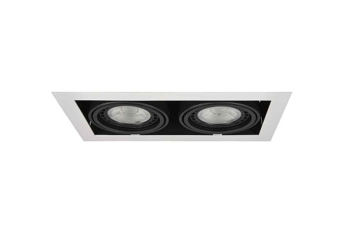 Oprawa wpuszczana NOVA 2 WHITE/BLACK AZ2877 AZzardo