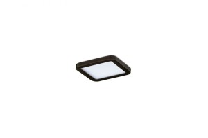 Plafon SLIM 22 SQUARE 4000K IP44 BK AZ4331 AZzardo
