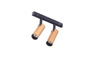 Lampa / Reflektor ALFA NIKO 2 do systemu magnetic 2x7W 3000K złoty/czarny AZ4588 Azzardo