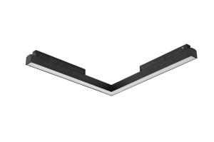 Lampa / Reflektor ALFA SAGA do systemu magnetic CORNER A 24W MILKY 120 4000K czarny AZ4615 Azzardo