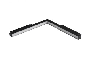 Lampa / Reflektor ALFA SAGA do systemu magnetic CORNER B 24W MILKY 120 4000K czarny AZ4619 Azzardo