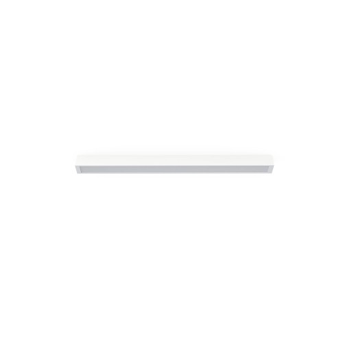 Lampa sufitowa biała na świetlówkę 93STRAIGHT LED WHITE 90 podłużna do biura, na korytarz Nowodvorski Lighting