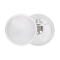 BREVA, plafon oświetleniowy z mikrofalowym czujnikiem ruchu, 60W, E27, IP44, poliwęglan mleczny AD-PL-316WE27PMM Orno