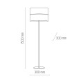 Lampa podłogowa LINOBIANCO 5241 TK LIGHTING