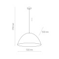 Lampa wisząca FARO NEW BLACK 6006 TK Lighting