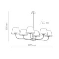 Lampa wisząca CHICAGO 3999 TK LIGHTING