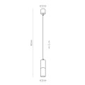 Lampa wisząca spot ELIT BLACK 4366 TK Lighting