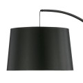 Lampa podłogowa HANG czarna z kloszem na wysięgniku TK Lighting