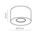 Oprawa natynkowa ORION GRAPHITE 3235 TK Lighting