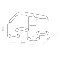 Oprawa natynkowa VICO BLACK 3412 TK Lighting