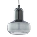 Lampa wisząca VICHY ze szklanym, grafitowym kloszem na GU10 TK Lighting