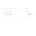 Listwa ze spotami MONO III WHITE 7811 Nowodvorski Lighting