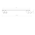 Spot MONO IV SOLID BRASS 7784 Nowodvorski Lighting