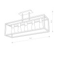 Lampa wisząca CRATE 9047 Nowodvorski