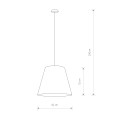 Lampa wisząca MOSS 9737 Nowodvorski