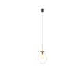Lampa wisząca Pear S ze szklanym kloszem w kształcie gruszki Nowodvorski Lighting