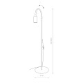 Lampa podłogowa EYE BLACK I 8935 Nowodvorski