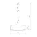 Lampa wisząca VIVIANE GRAY III 6773 Nowodvorski