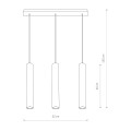 NOWODVORSKI EYE WHITE 6481 lampy wiszące