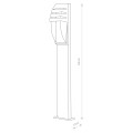 Lampa ogrodowa MISTRAL I 3394 Nowodvorski