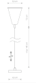 Zawiesie do szyny PROFILE SUSPENSION KIT WHITE 9461 Nowodvorski